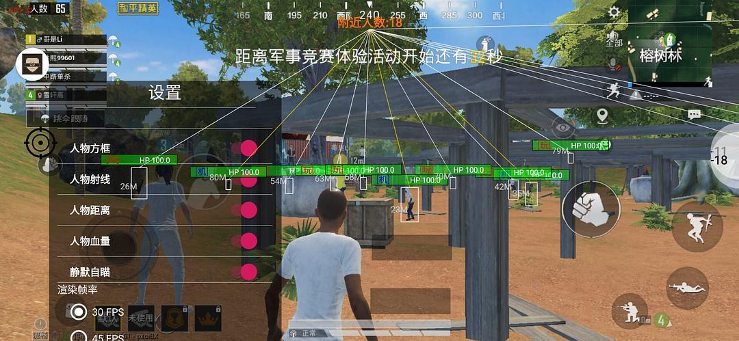 手机和平精英辅助透视